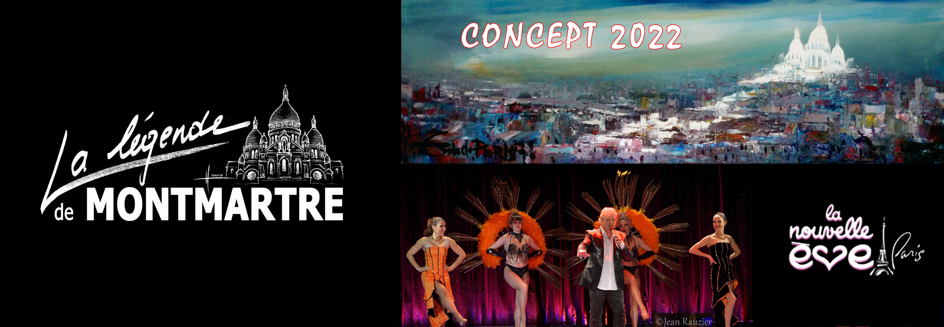 LA LÉGENDE DE MONTMARTRE – les contacts (concept 2022)