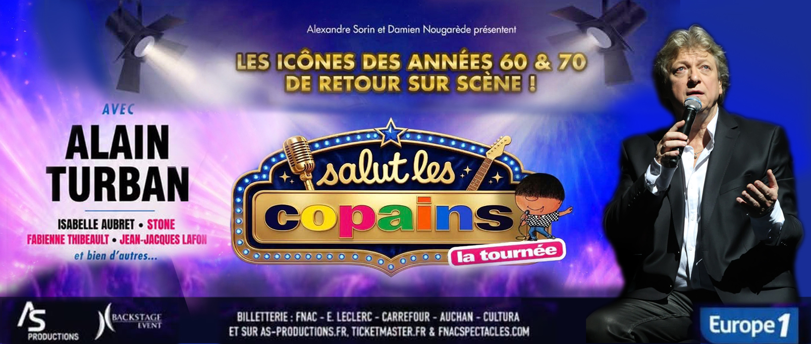 SALUT LES COPAINS – la tournée